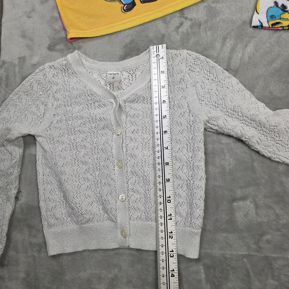 Girls Size 4 Clothing Lot Despicable Me Pajamas Carters Cardigan‎